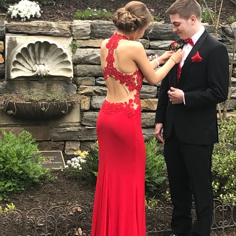 Serendipity Red Prom Dress